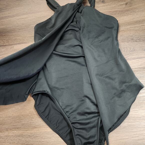 MagicSuit By Miraclesuit One Piece Swimsuit 12 Beach Vacation Resortwear Black - Picture 3 of 7